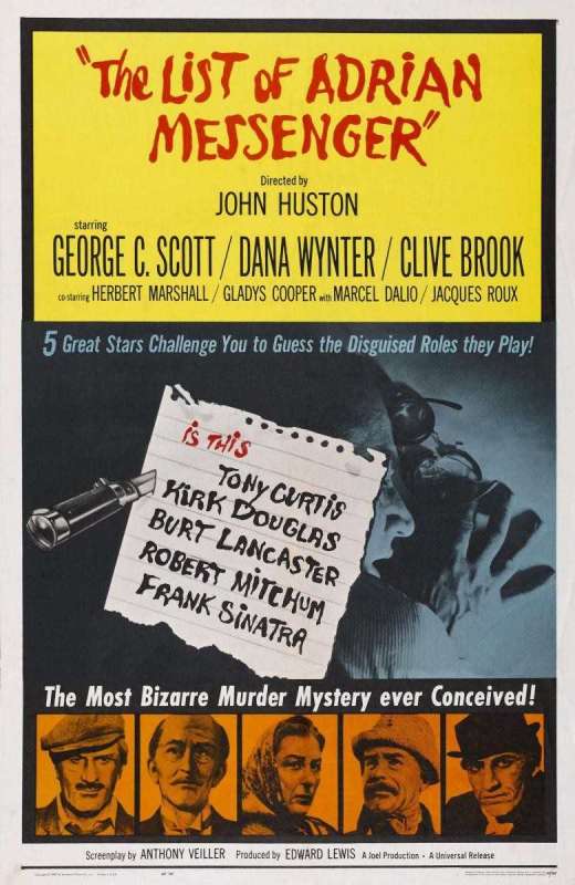 فيلم The List of Adrian Messenger 1963 مترجم فيلم The List of Adrian Messenger 1963 مترجم