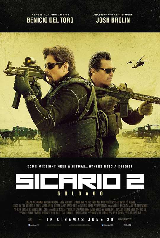 فيلم Sicario: Day of the Soldado 2018 مترجم فيلم Sicario: Day of the Soldado 2018 مترجم