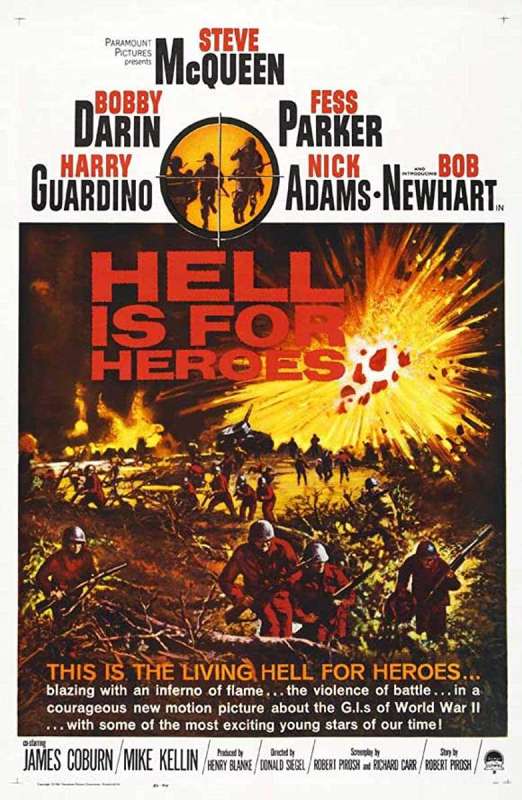 فيلم Hell Is for Heroes 1962 مترجم فيلم Hell Is for Heroes 1962 مترجم