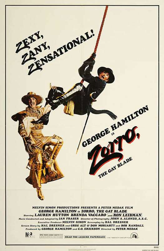 فيلم Zorro: The Gay Blade 1981 مترجم فيلم Zorro: The Gay Blade 1981 مترجم