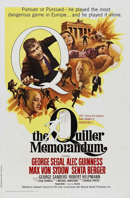 فيلم The Quiller Memorandum 1966 مترجم فيلم The Quiller Memorandum 1966 مترجم