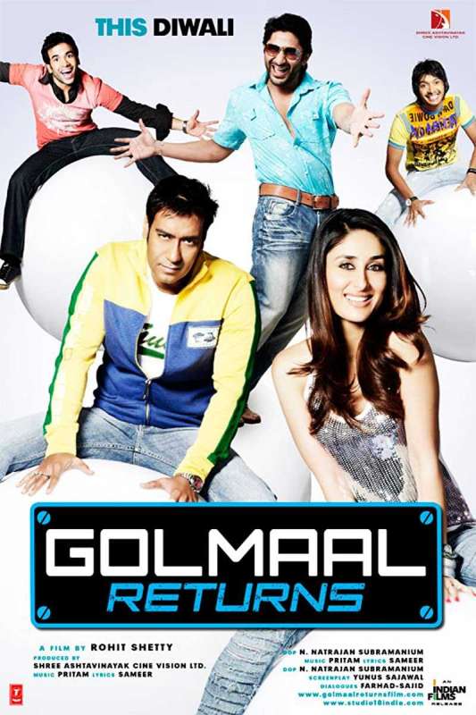 فيلم Golmaal Returns 2008 مترجم فيلم Golmaal Returns 2008 مترجم