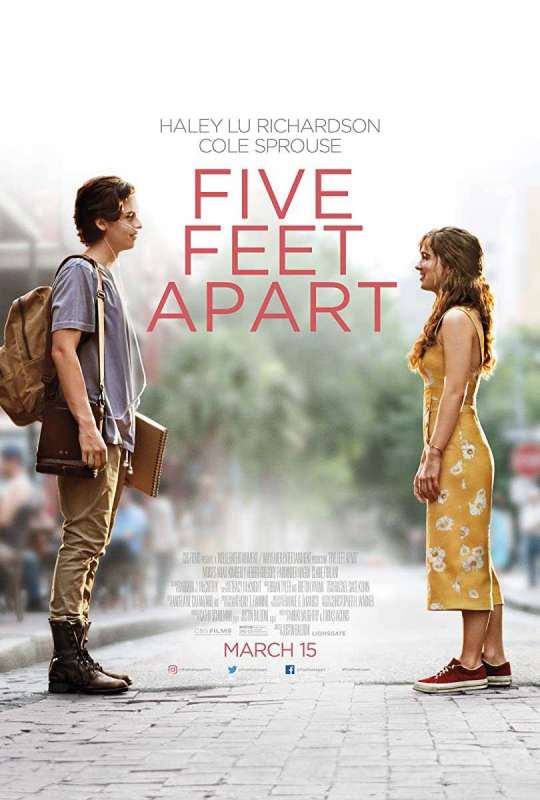 فيلم 2019 Five Feet Apart مترجم فيلم 2019 Five Feet Apart مترجم