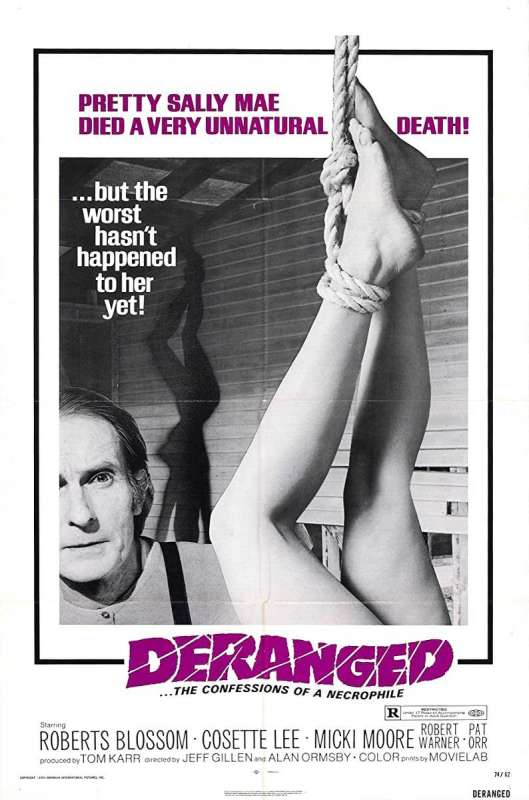 فيلم Deranged: Confessions of a Necrophile 1974 مترجم فيلم Deranged: Confessions of a Necrophile 1974 مترجم