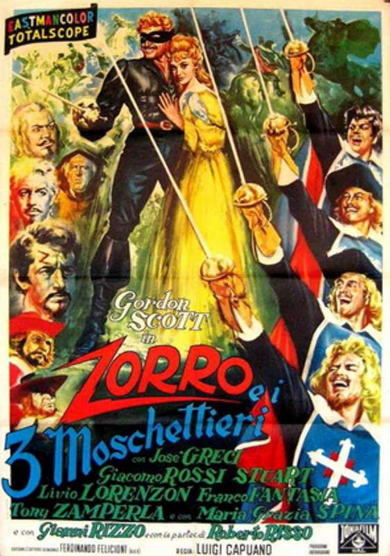 فيلم Zorro and the Three Musketeers 1963 مترجم فيلم Zorro and the Three Musketeers 1963 مترجم