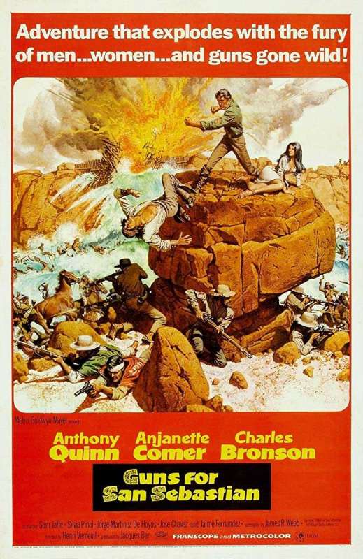 فيلم Guns for San Sebastian 1968 مترجم فيلم Guns for San Sebastian 1968 مترجم