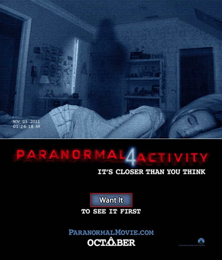 فيلم Paranormal Activity 4 2012 مترجم فيلم Paranormal Activity 4 2012 مترجم