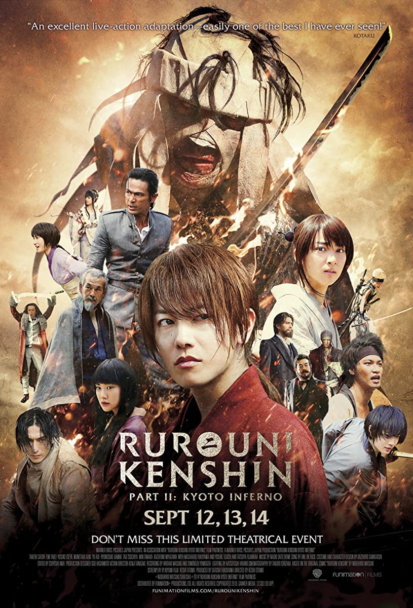 فيلم Rurouni Kenshin Part II: Kyoto Inferno 2014 مترجم فيلم Rurouni Kenshin Part II: Kyoto Inferno 2014 مترجم