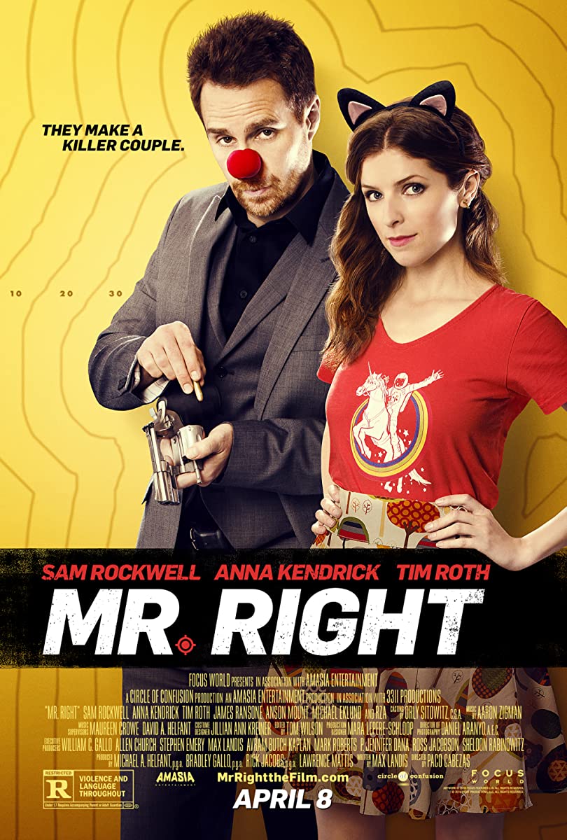 فيلم Mr. Right 2015 مترجم فيلم Mr. Right 2015 مترجم