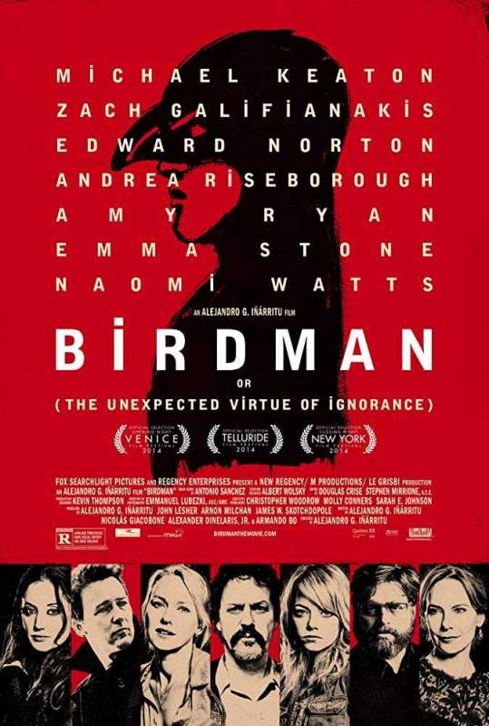 فيلم Birdman or (The Unexpected Virtue of Ignorance) 2014 مترجم فيلم Birdman or (The Unexpected Virtue of Ignorance) 2014 مترجم