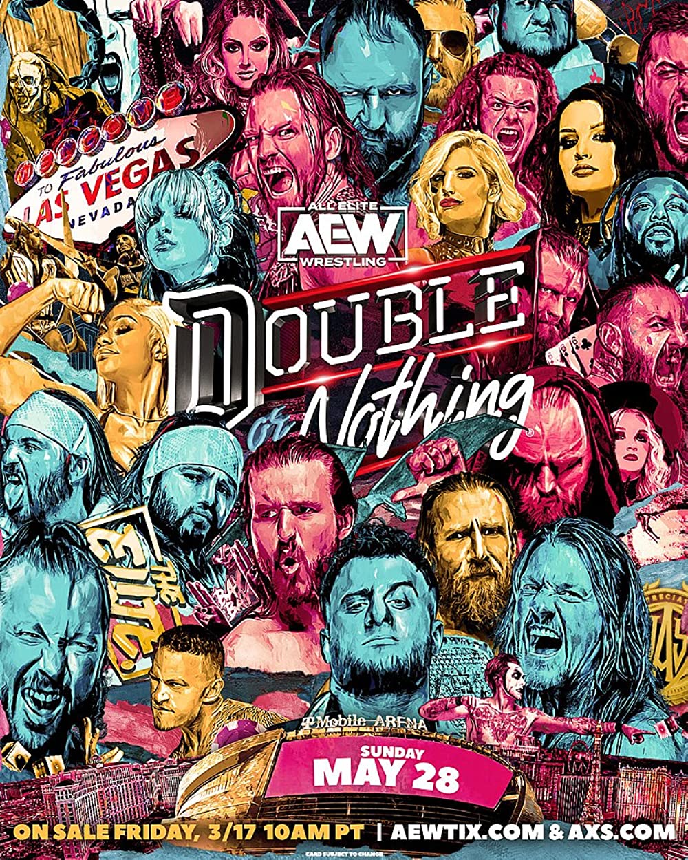 عرض AEW Double or Nothing 2023 مترجم عرض AEW Double or Nothing 2023 مترجم