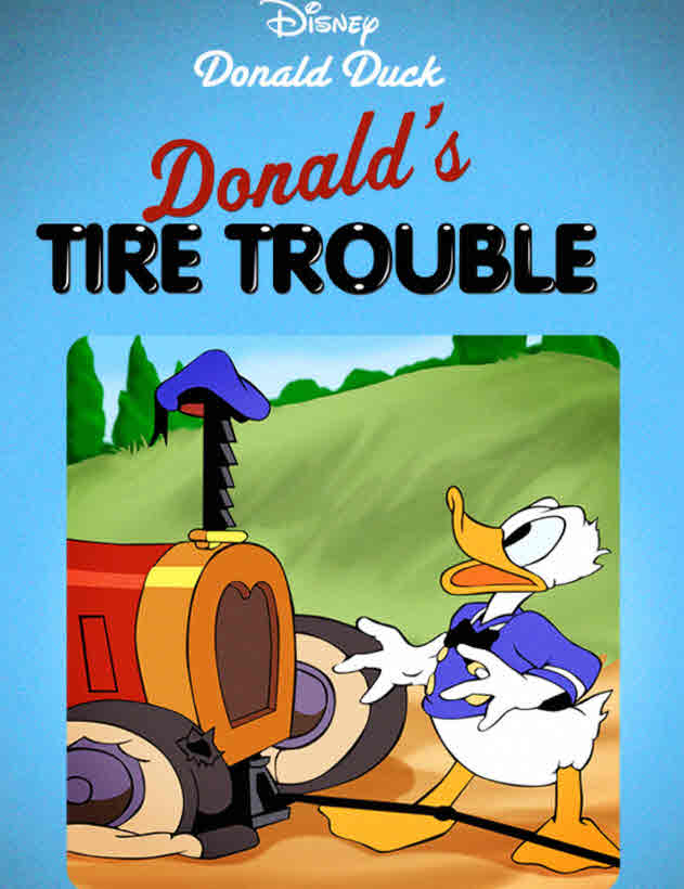 فيلم Donald’s Tire Trouble فيلم Donald’s Tire Trouble