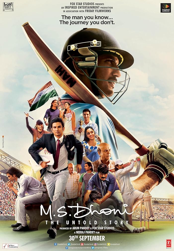 فيلم M.S. Dhoni: The Untold Story 2016 مترجم فيلم M.S. Dhoni: The Untold Story 2016 مترجم